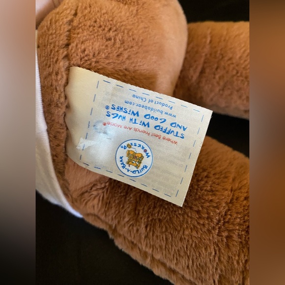 BUILD A BEAR plush reindeer doll lady with XMAS shirt and red bow and lips Moose - Picture 5 of 7